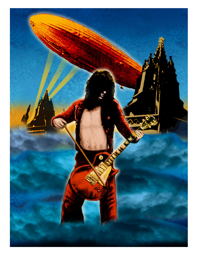 Print #1 "JIMMY PAGE 1972"