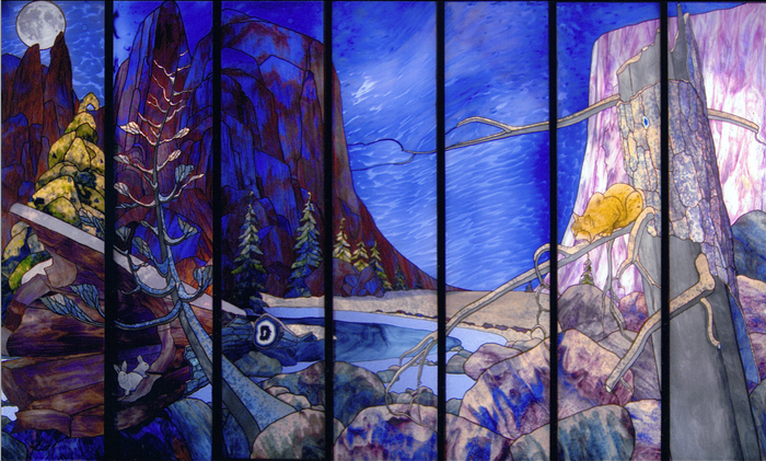 2, 8" x 10" gorgeous metallic prints of both Fall (Tissiack) and Winter murals.