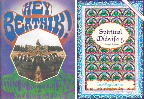 Archival Farm book Hey Beatnik!, Iconic book Spiritual Midwifery