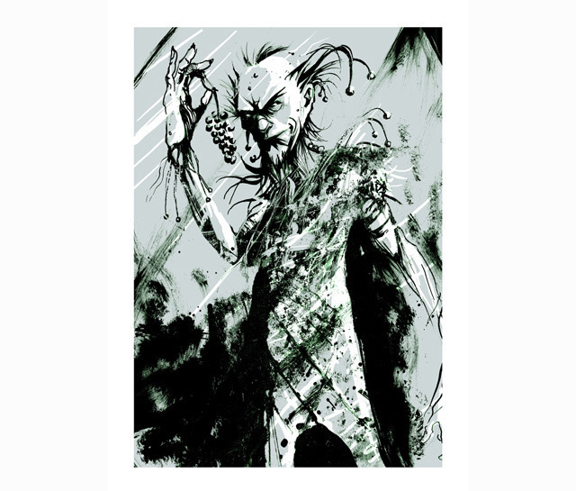 Silvio's portrait of Mirror. Prints and such available as backer rewards on the right.