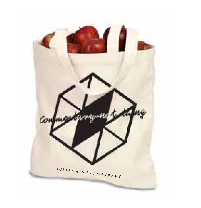 commentary = not thing tote bag by Kate Dewitt