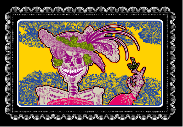 This 8-color composition, inspired by the original black and white illustration, is featured in REWARD #2, and REWARDS #13-17