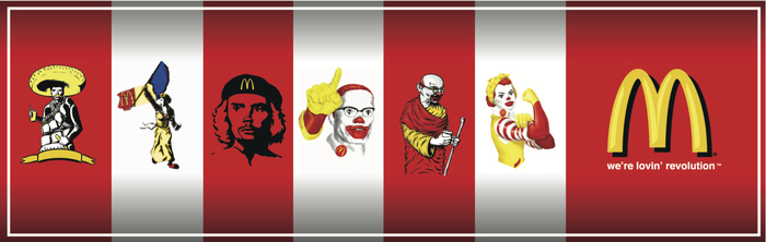 the McRevolutionaries poster series