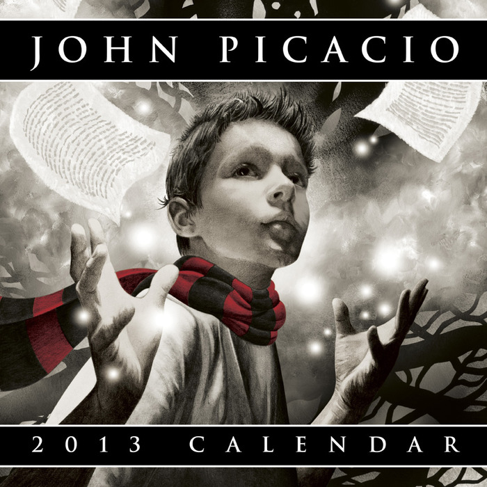 Cover of the 2013 John Picacio Calendar
