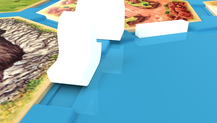 Detail of ship/road fit