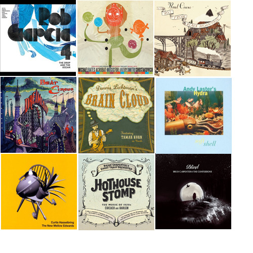 Signed CD Box Set Package, with hours of adventurous music from members of the Ghost Train Orchestra