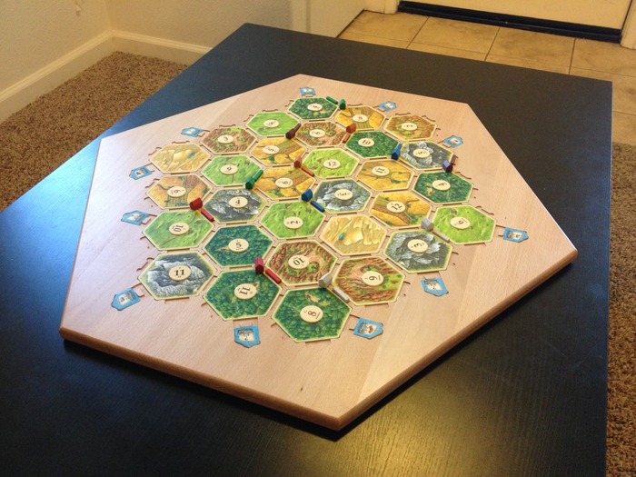 The 5-6 Player side filled and ready for a game.