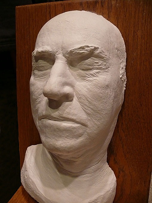 Thomas Edison's death mask