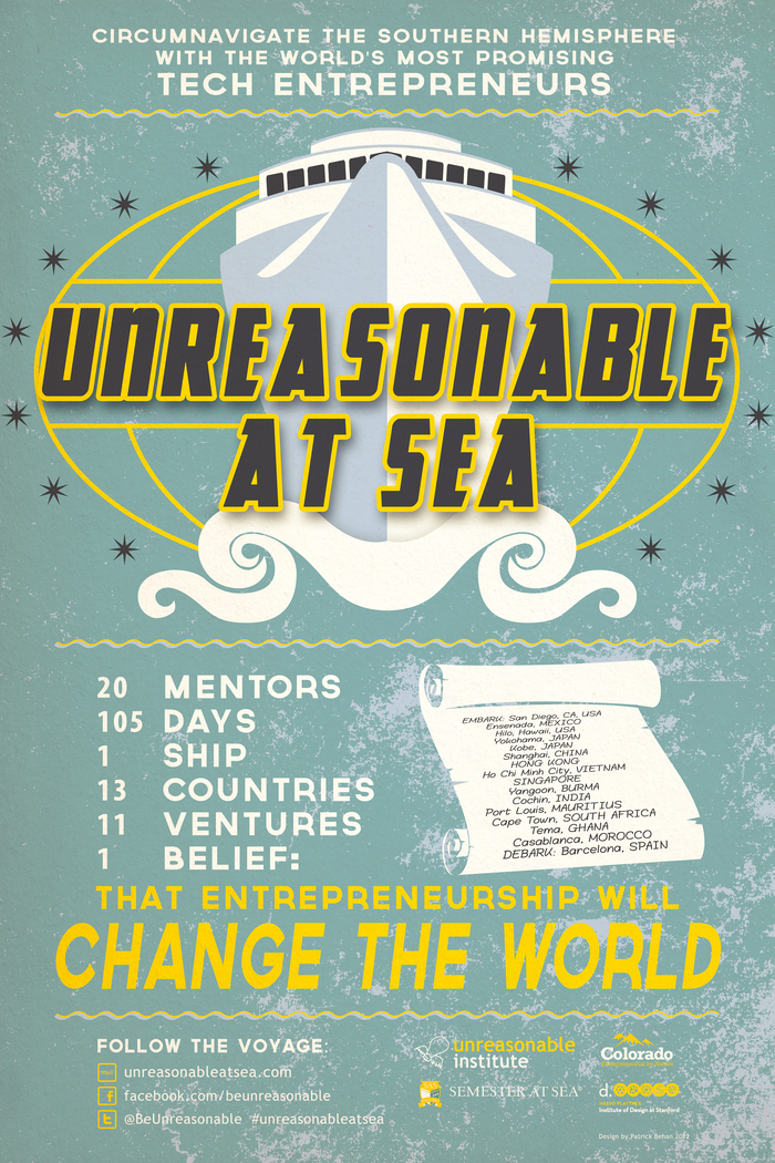 The Official Unreasonable At Sea Documentary Poster