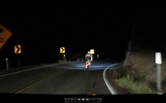 "These are amazing lights that provide a clear view of the descent (at daytime speeds) from shoulder to shoulder.".. Jerry Hitchcock, Furnace Creek 508