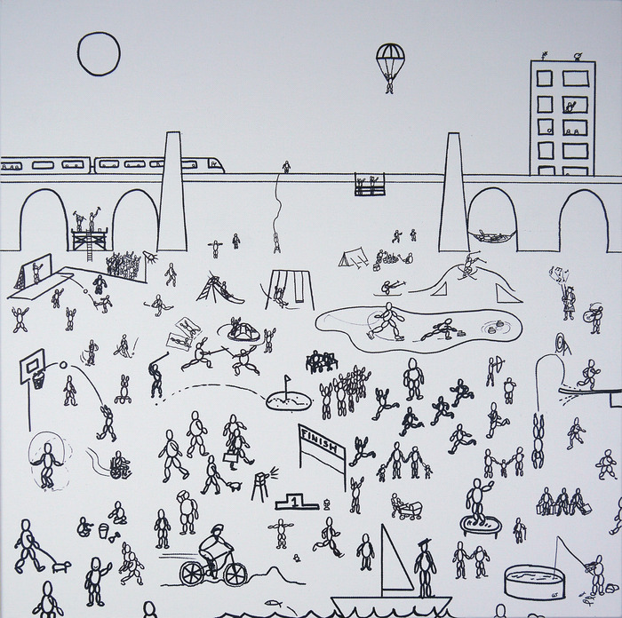 'Busy Day' 2012 by G.Johnston