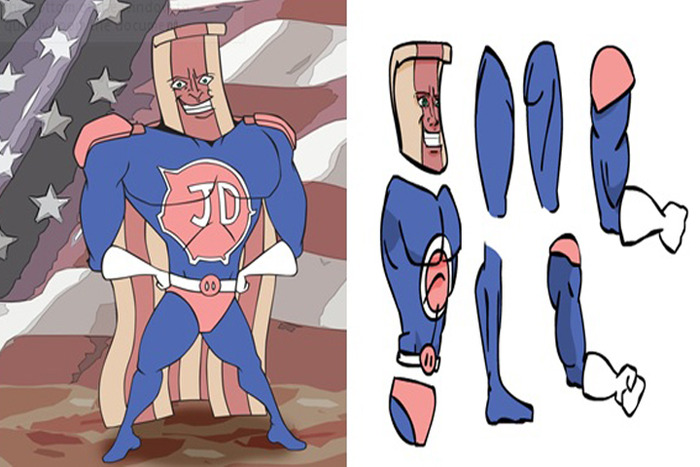 Supter Bacon Concept and Smooth Moves Body Parts