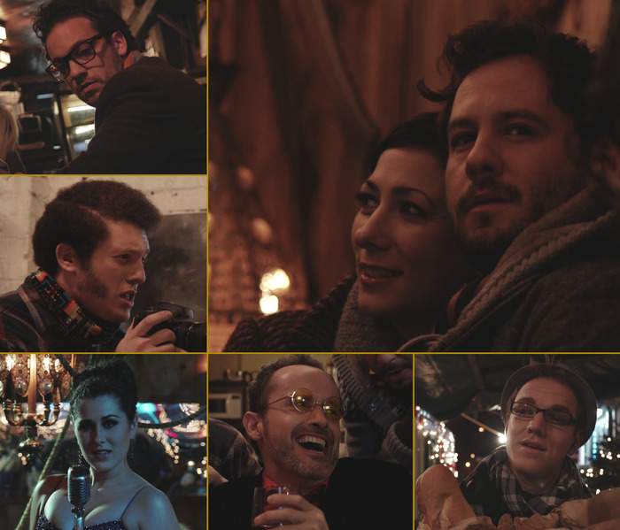 Scenes from the production