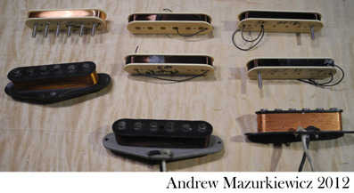 Guitar Bobbins wound in Austria