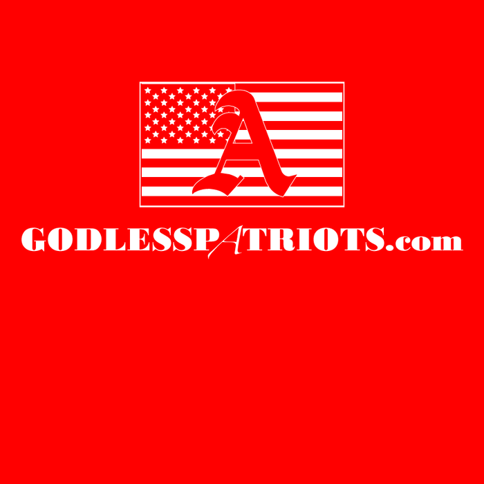 The Keep Calm and Embrace Reason shirt features the GP flag and URL on the back!