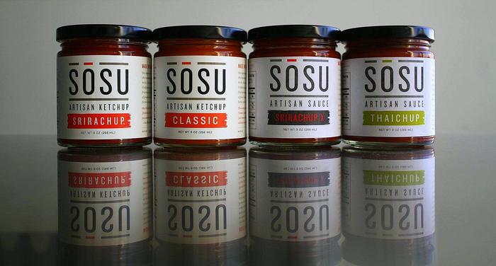 The ketchup gets bottled and becomes wonderful sauces ready to go!