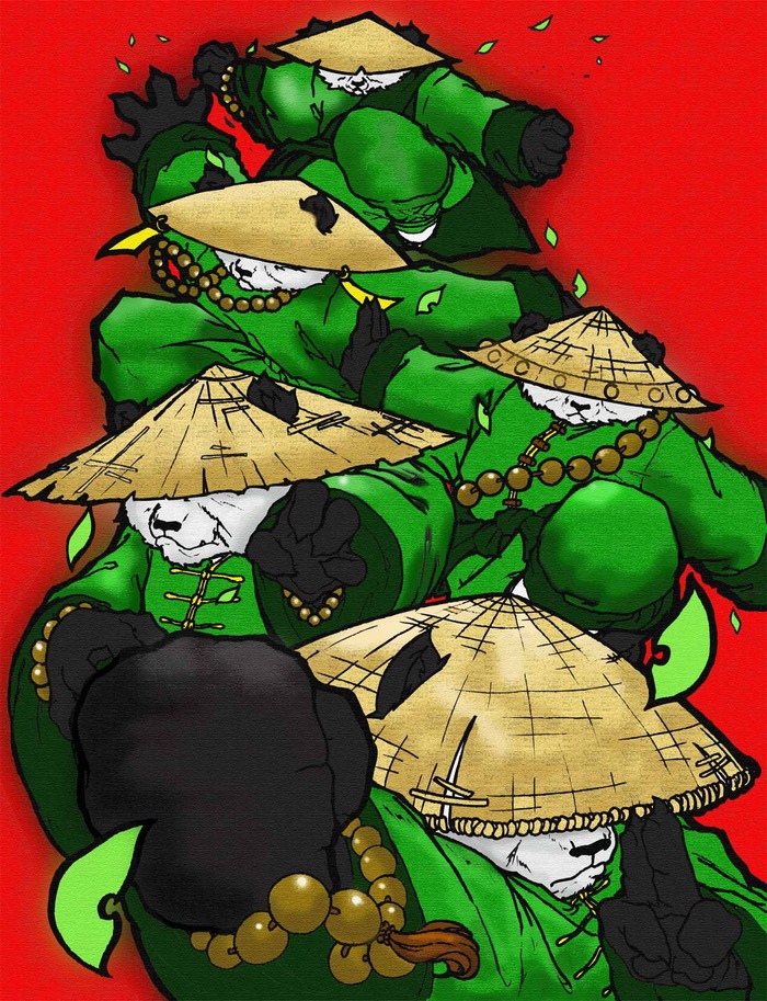 The Real Kung Fu Pandas