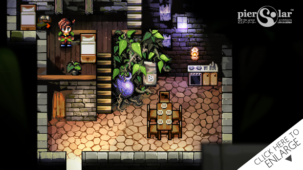 Hoston's house, where the adventure begins.
