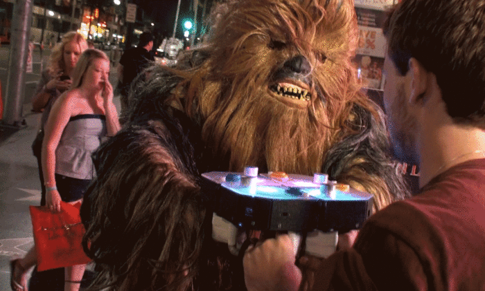 When Chewbacca meets Combiform for the first time...