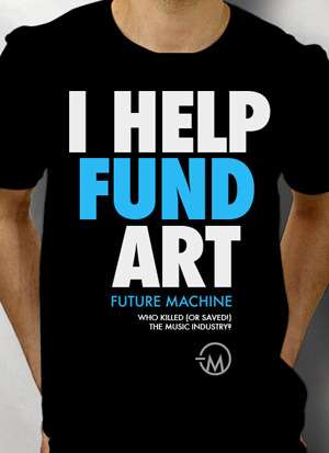 $25 Reward - Who Killed (Or Saved!) The Music Industry? T-Shirt