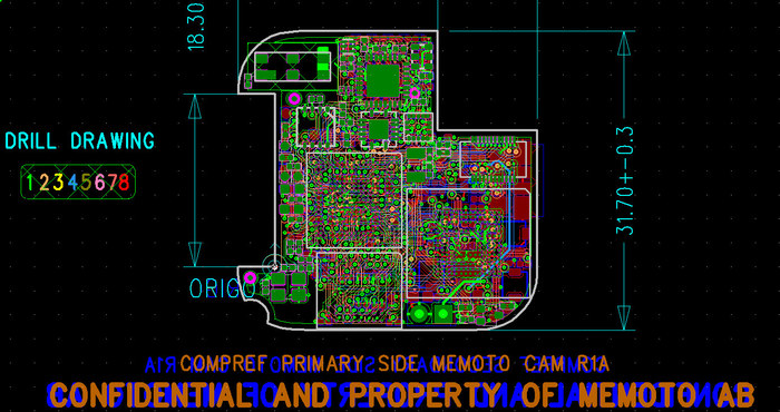 The PCB currently waiting for review and quote from manufacturers.