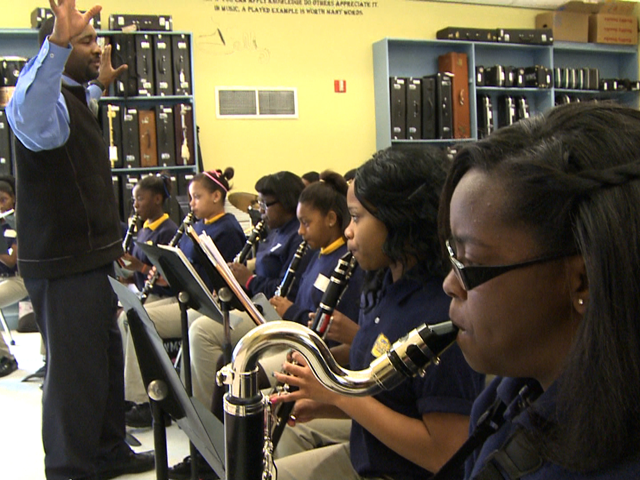 Music is an important learning tool for students in New Orleans.
