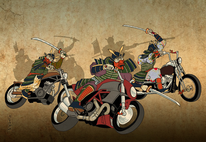"All wheels as one" by Rick Marcks