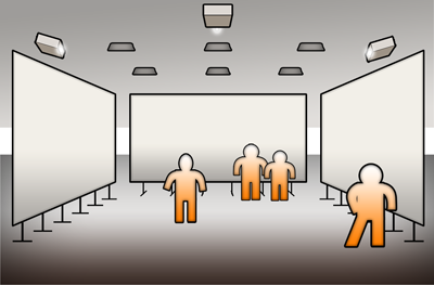 The auditorium. Click for details!