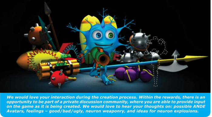 With more funding, we can create more authentic NEURON WEAPONRY and other bespoke elements.