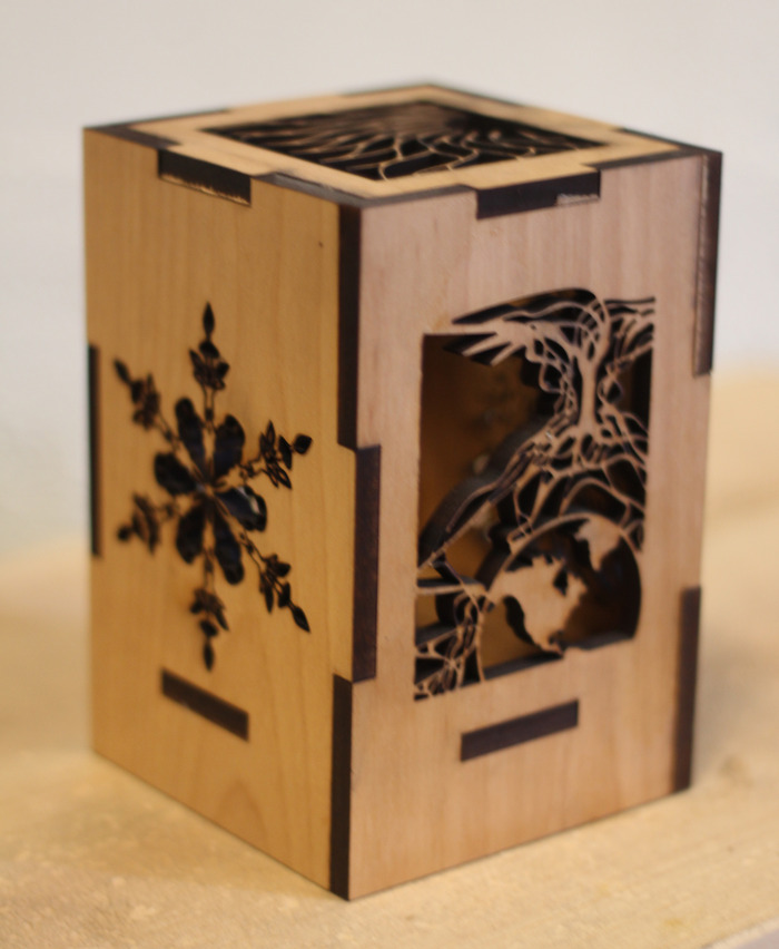 World Tree Lantern Side