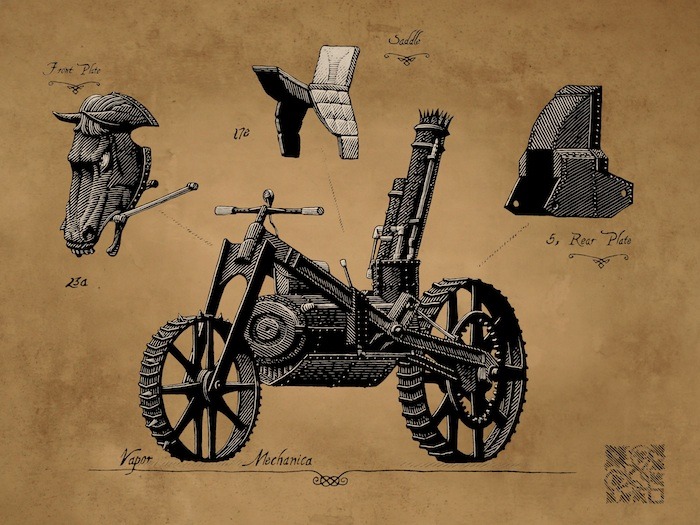 Steamcycle by Patrick Arrasmith
