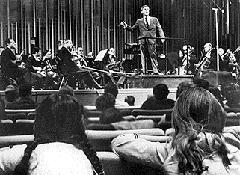 Legendary Maestro Leonard Bernstein inspired a national audience to care about classical music a generation ago.