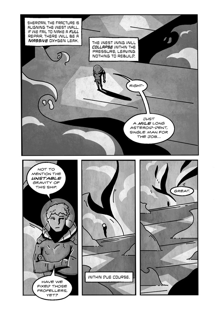 Completed pages from Chapter One