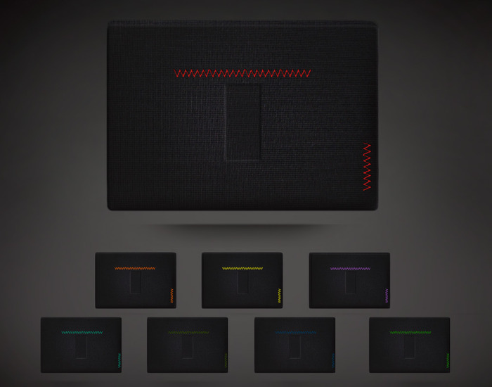 Dash comes in 9 colors: Red, SF Orange, Yellow, Purple, Teal, Navy, Kickstarter Green, Black, and White (not pictured).