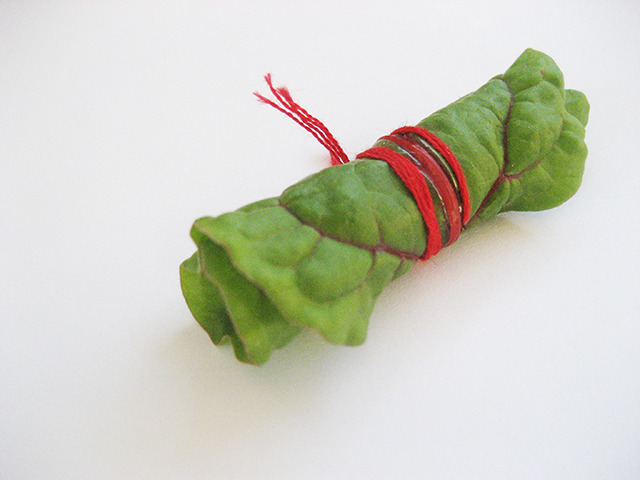 #38 - 10 of 10 left - Rhubarb Swiss Chard No. 1