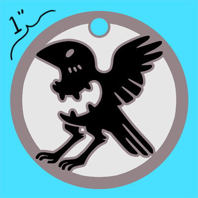 Maw keychain