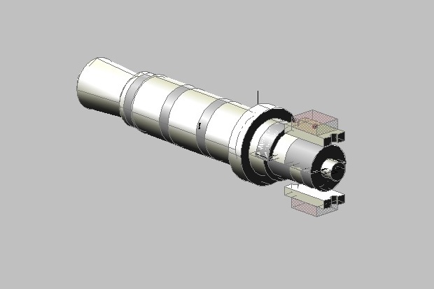 CAD model of the jack's head