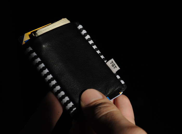 Stone 2.0 with black leather.