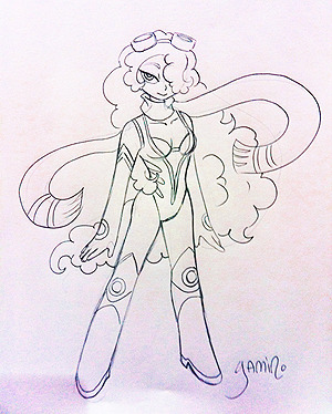 Sample character sketch