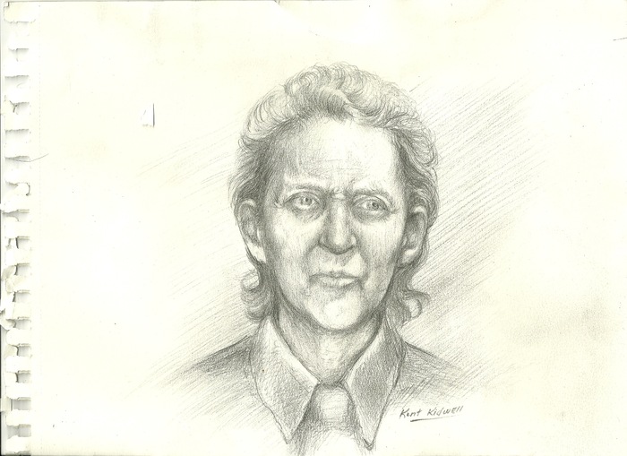 Close-up of Temple's face