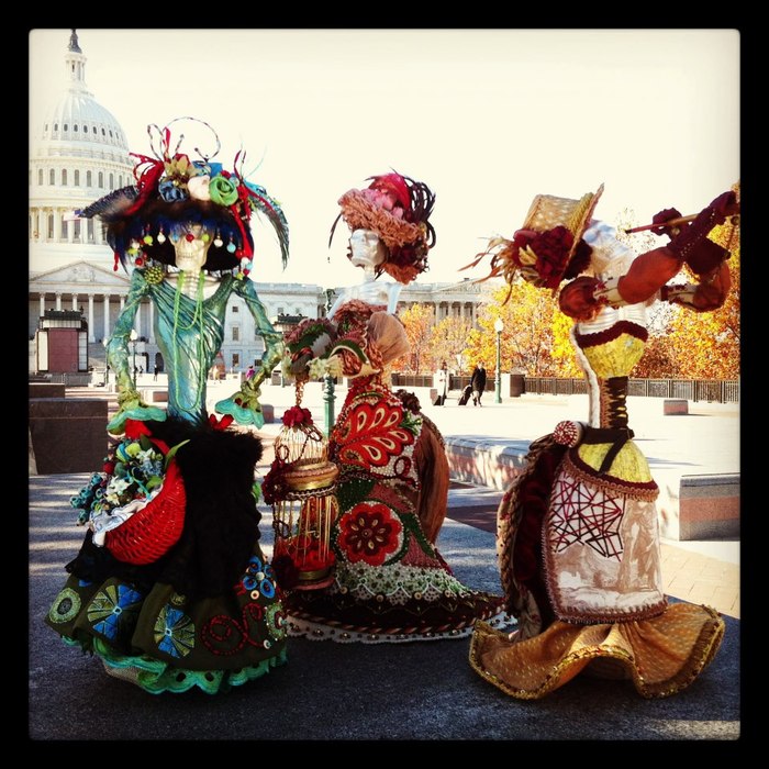 Incredible reception to the CATRINAS and the entire HERMOSOS HUESOS Project on our visit to Washington DC!