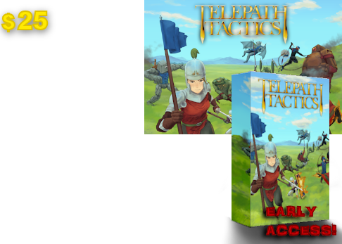 Back the game at $25 and you'll get early access! You'll get the game within a few weeks after this campaign ends; everyone else will have to wait until I finish and release it.