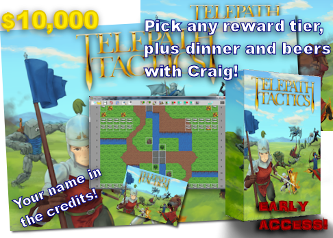 At $10,000, pick any tier; plus, I will take you out for an awesome evening with all the best food and drinks I know of around Chicago! (Free bonus: get me drunk enough, and I will totally dish dirt on the Octodad team.)