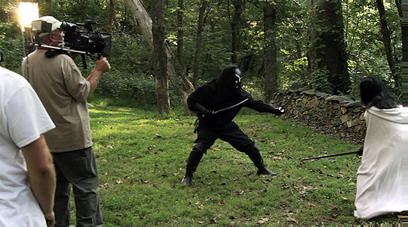 Behind the Scenes: A Spider takes on a Ghost
