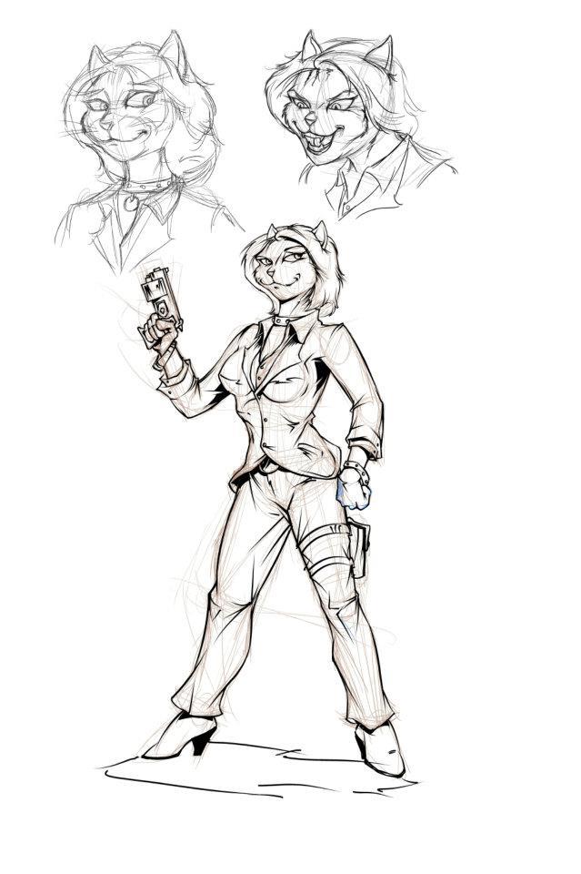 Tiffany. Artwork by Preston Asevedo.