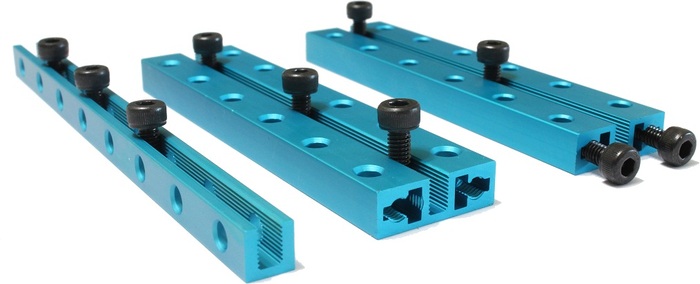Basic beams with threaded slot