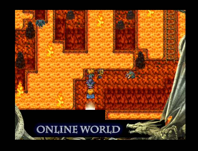 Magmacave Dungeon + New HUD