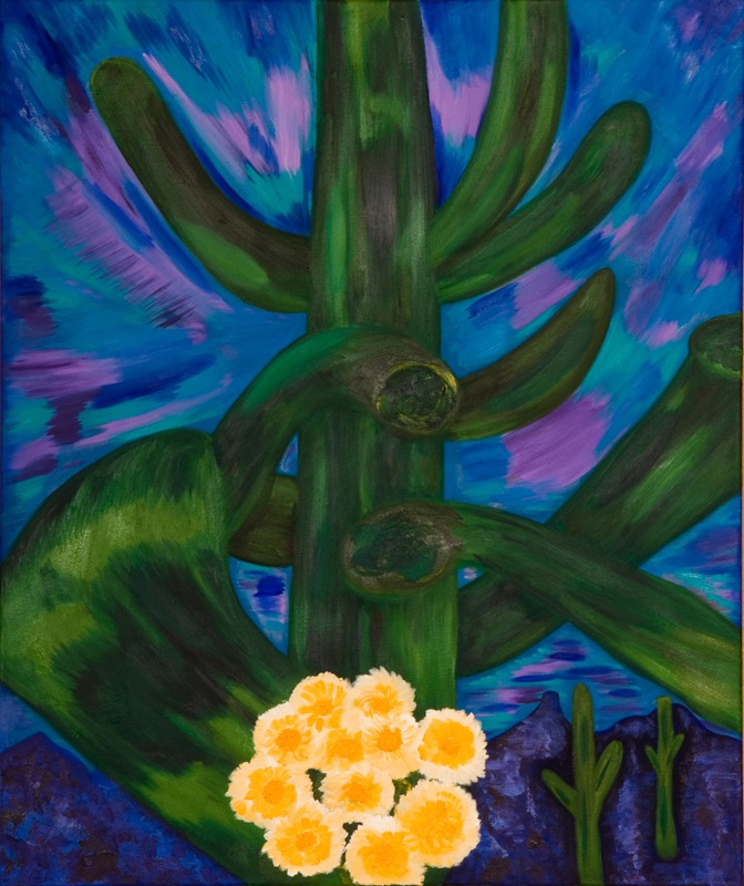 Spring Sahuaro
