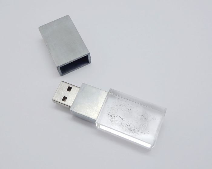 A collectible object containing the CLOUDS installer