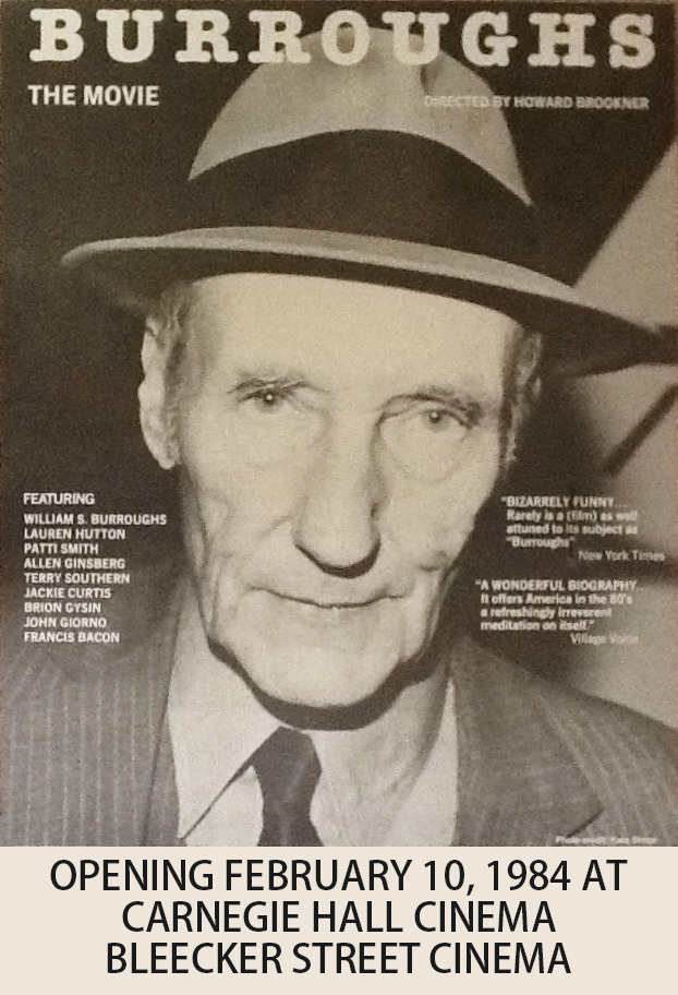 Original poster from 1984 NYC release with Kate Simon's portrait.